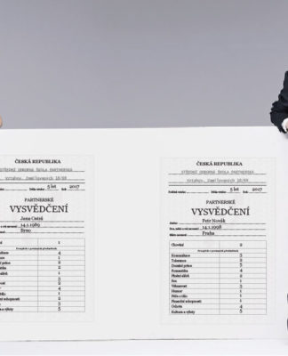 Vystav vysvědčení pro svého partnera