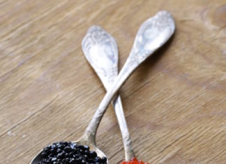 Nejdražší kaviár světa je z jeseterů Beluga. 1kg = půl milionu korun.